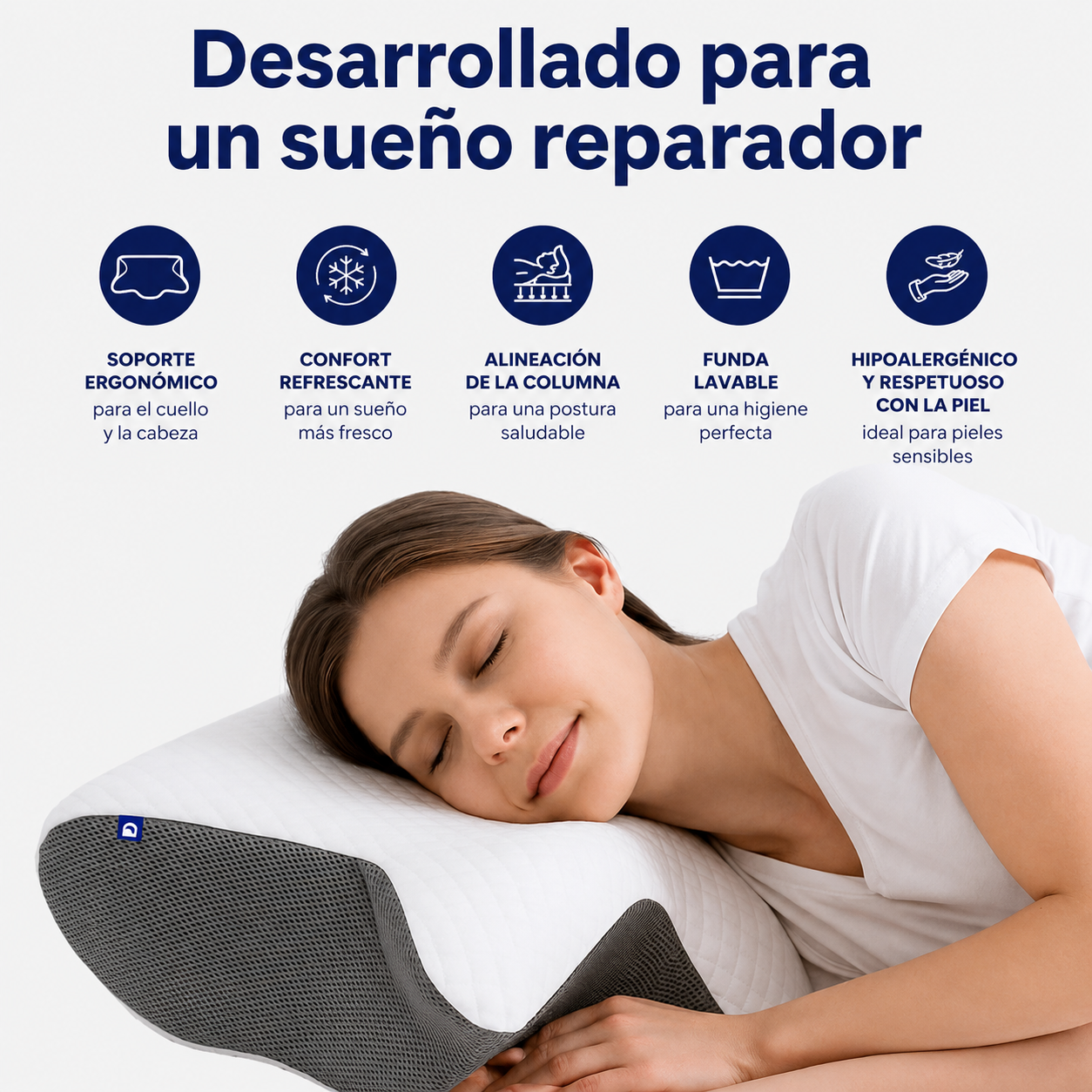 La almohada original DreamSleepz: ¡adiós a los dolores matutinos!